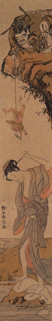 見立久米仙人（東京国立美術館）