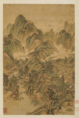 清  王翬  小中见大册