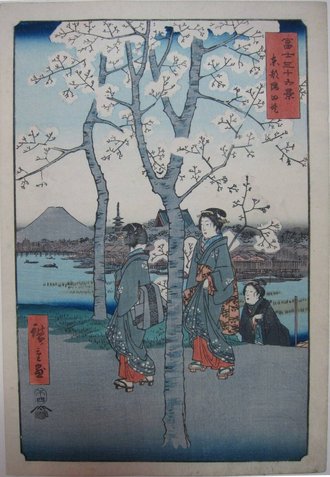 The Sumida River Embankment in Edo