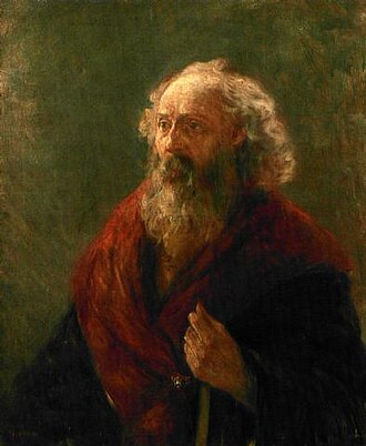 Portrait of an old man