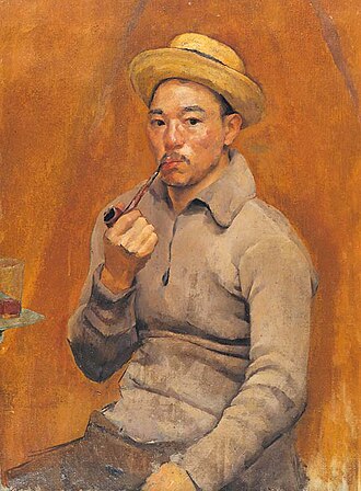 山本鼎 초상