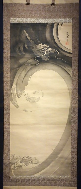 龍虎図 龍