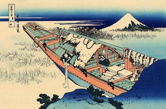 富嶽三十六景 常州牛堀