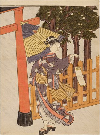 見立蟻通明神図