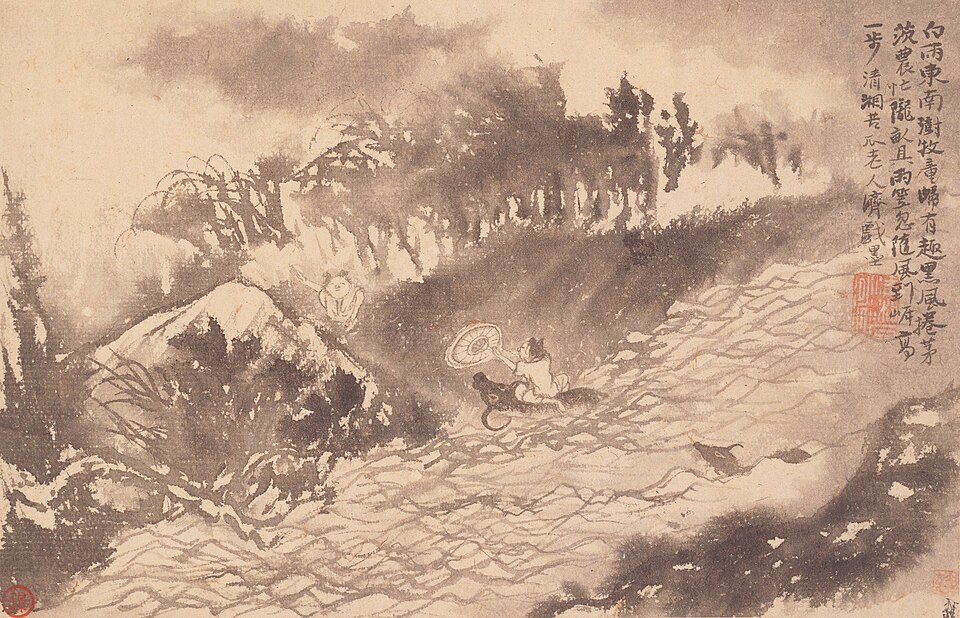 清  石涛  山水花卉册